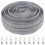 2Sets Silver Nylon Zippers for Sewing DIY with Smooth Slide Pull Tabs 1