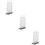 3Pcs Transparent PVC Menu Label Stand Sturdy Tabletop Holder 11