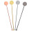 20Pcs Metal Coffee Stir Sticks Assorted Colors for Bar Use 2