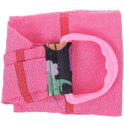 4Pcs Pink Shower Back Scrubber Towels with Rough Texture for Bathing 2