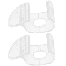 6Pcs Clear Roller Shade Handles Easy Use Cordless Blind Pulls