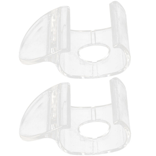 6Pcs Clear Roller Shade Handles Easy Use Cordless Blind Pulls