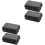 4Pcs Shockproof Black Survival Organizer Case Portable Outdoor Storage 5