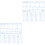 12Pcs Multi-Functional Blue Plastic Drawing Templates for Design 4