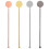 20Pcs Metal Coffee Stir Sticks Assorted Colors for Bar Use 3