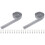 2Sets Silver Nylon Zippers for Sewing DIY with Smooth Slide Pull Tabs 4