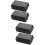 4Pcs Shockproof Black Survival Organizer Case Portable Outdoor Storage 8