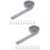 2Sets Silver Nylon Zippers for Sewing DIY with Smooth Slide Pull Tabs 9