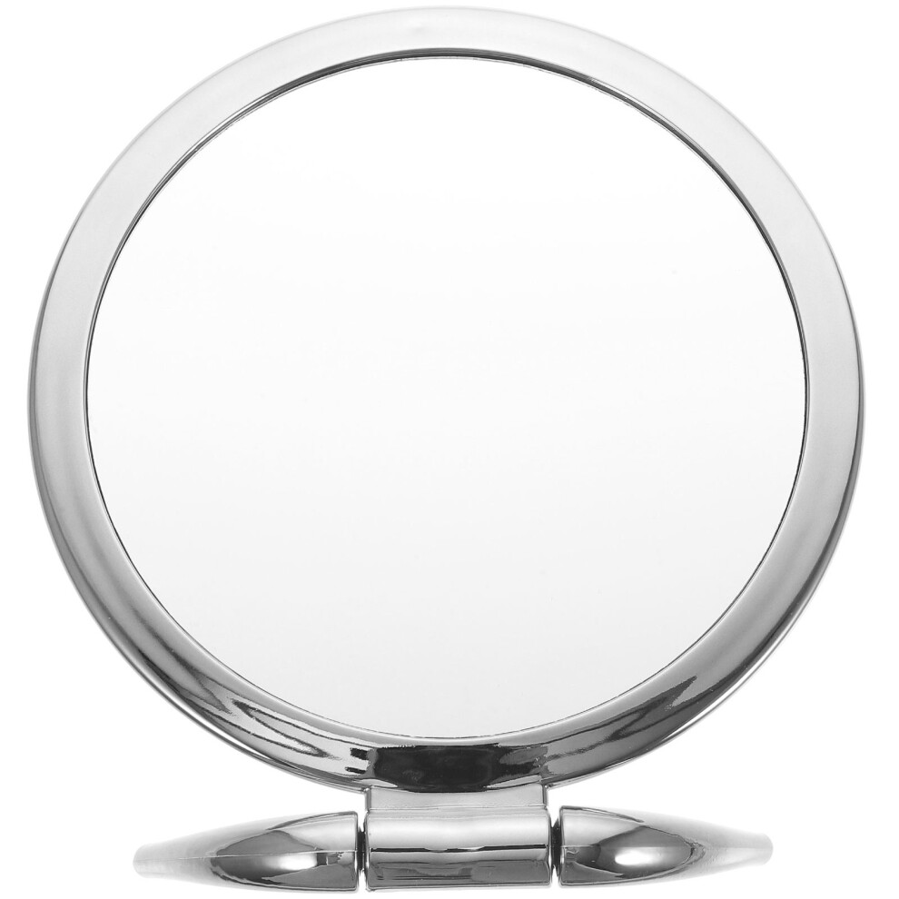 Aboofan Silver 4Pcs Folding Handheld Cosmetic Mirrors Portable Travel Makeup