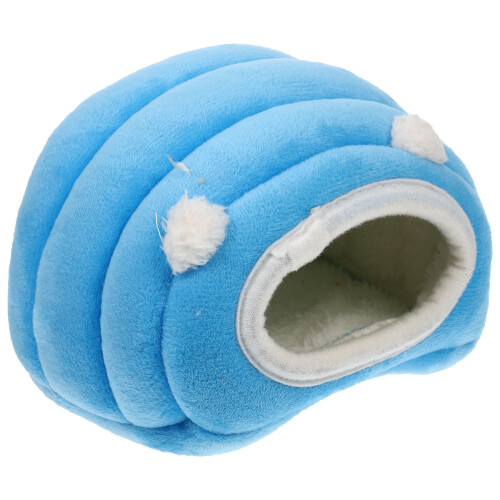 4Pcs Blue Household Hamster Nest Practical Pet Hideout