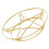 4Pcs Multi-Function Steamer Rack Golden Stainless Steel Pot Holder 3