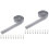 2Sets Silver Nylon Zippers for Sewing DIY with Smooth Slide Pull Tabs 6