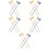 20Pcs Metal Coffee Stir Sticks Assorted Colors for Bar Use 8