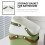 2Pcs White Bathroom Storage Basket Portable Shower Toiletry Organizer 6