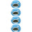 4Pcs Blue Household Hamster Nest Practical Pet Hideout 7
