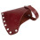 2Pcs Dark Red Cattlehide Hatchet Cover Protective Sleeve for Outdoor 2