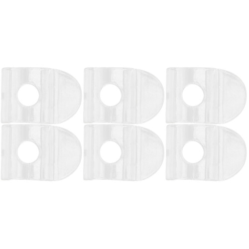 6Pcs Clear Roller Shade Handles Easy Use Cordless Blind Pulls 2