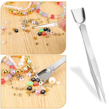 3st Grabbers Verktygshållare Set Juvelerarens Pick Sprinkle Penna Smycken Pincett 4 Klo Piercing för Små Föremål Chip