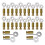 24PCS Leather Suture Positioning Needle, Handmade DIY Leather Positioning Pins Leather Located Needles Tools 1