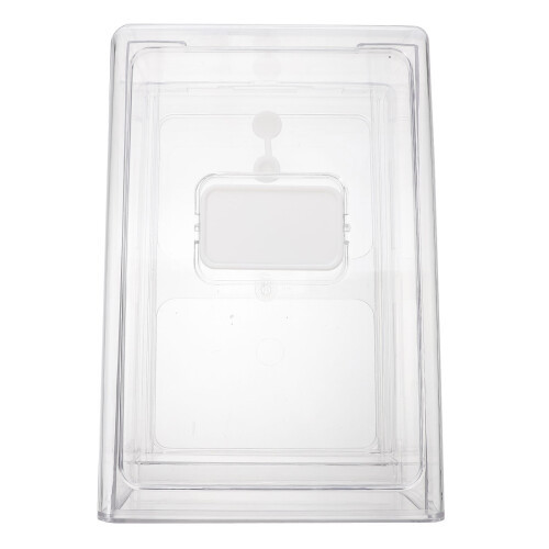 3Pcs White Plastic Freezer Fruit Storage Boxes Stackable Fridge Bins 1