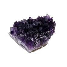 2Pcs Natural Purple Amethyst Stones for DIY Crafts and Fish Tank Decor