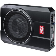 Amplified subwoofer - MTX AUDIO - RTU8P - 20 cm - 150W RMS - EBC remote control