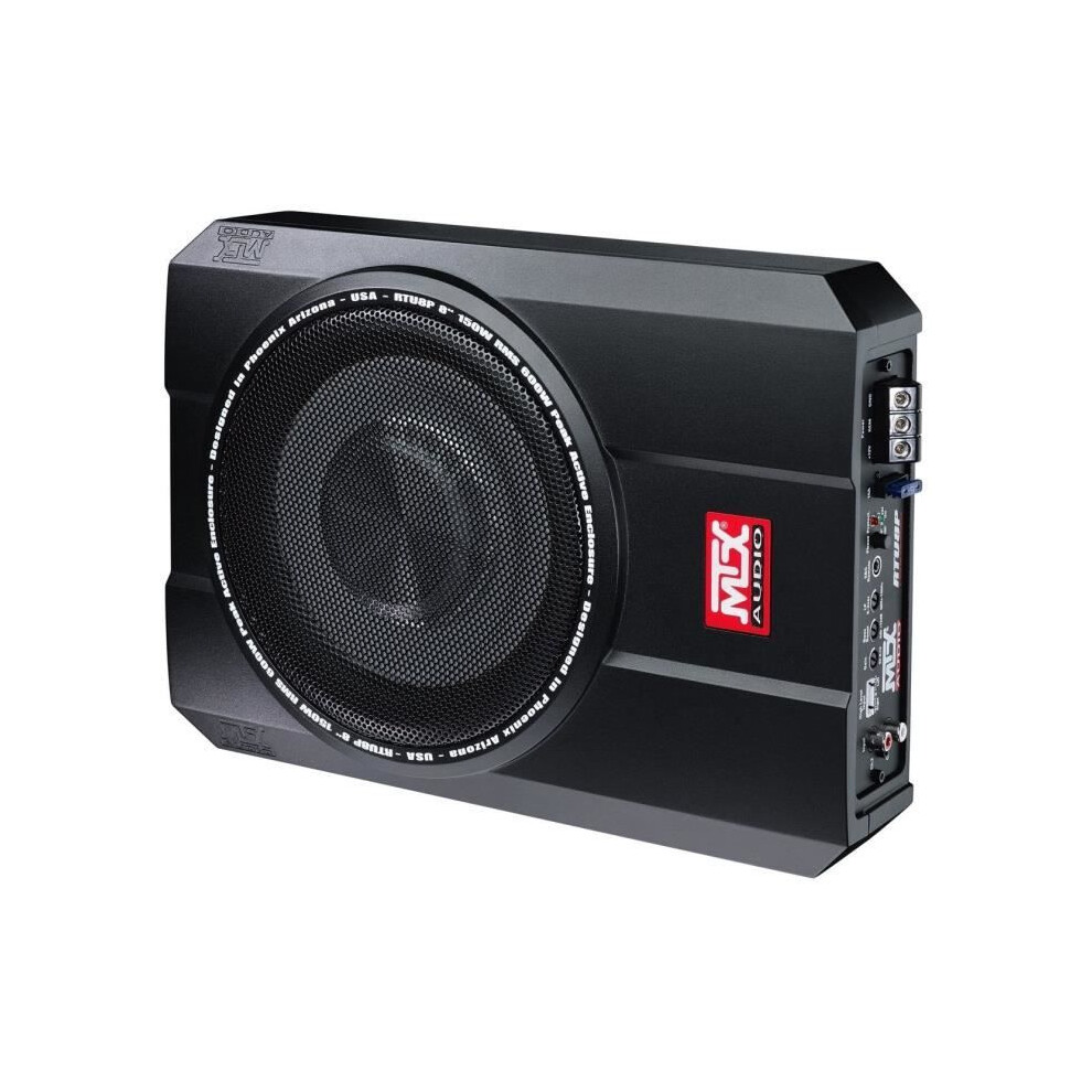 Amplified Subwoofer - Mtx Audio - Rtu8p - 20 Cm - 150W Rms - Ebc Remote Control 715442513246