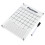 2Sets Acrylic Clear Dry Erase Boards for Student Notes and Display 10