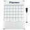 2Sets Acrylic Clear Dry Erase Boards for Student Notes and Display 1