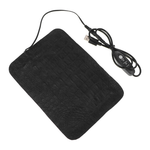 4Pcs Durable USB Heating Pad Black PU Epoxy Curing Accessory 1