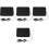 4Pcs Durable USB Heating Pad Black PU Epoxy Curing Accessory 4