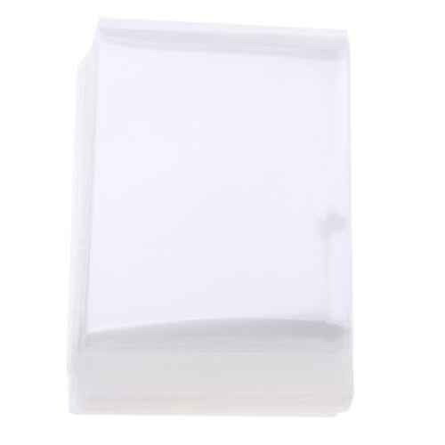 6x100pcs/pack Card Sleeves Protector Protective Transparent Sleeves 60