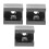 15Pcs Black Frameless Glass Shelf Brackets Heavy Duty Adjustable Clips 1