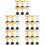30Pcs Multi-Color Plastic Trophy Cups Kids Celebration and Award Decor 7