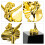 2Pcs Decorative Trophy Cup with Smooth Surface for Awards 7