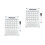 2Sets Acrylic Clear Dry Erase Boards for Student Notes and Display 4