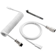 USB Type-C-Kabel voor Gamingtoetsenborden, Mechanische Toetsenbordkabel met Dubbele Mouwen, op Maat Gemaakte Spiraalkabel voor Mechanisch Toetsenbord