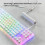 USB Type-C Cable for Gaming Keyboards, Double Sleeved Mechanical Keyboard Cable, Mechanical Keyboard Custom Coiled Cable 4