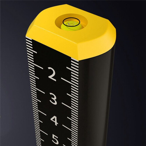 2Pcs Ceiling and Floor Tile Height Ruler, Measuring Ruler with Magnetic Base, Measuring Ruler, Suspended Ceiling 1