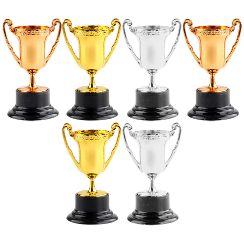 30Pcs Multi-Color Plastic Trophy Cups Kids Celebration and Award Decor 1