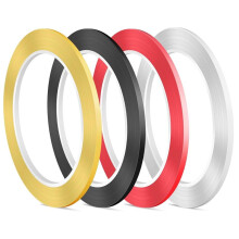 4 Rolls Dry Erase Board Tape Lines, 1/8in X 216ft Thin Whiteboard Tape, Self Adhesive Chart Tape for Whiteboards
