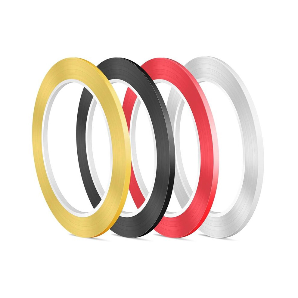 4 Rolls Dry Erase Board Tape Lines, 1/8In X 216Ft Thin Whiteboard Tape, Self Adhesive Chart Tape For Whiteboards 6033059035598
