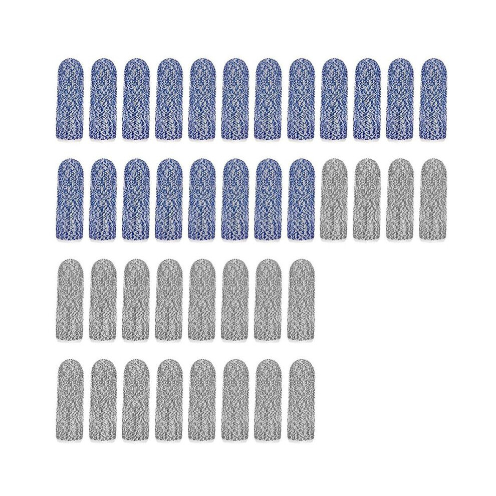40 Pcs Finger Cots Cut Resistant Protector Anti Cut Fingertips Finger Sleeve Reusable Finger Covers Thumb Finger 4711371704805
