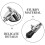 2Pcs Silver Drum Stand Leg Drum Support Skid-Proof Durable Accessory 8