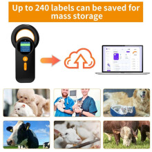 Pet Micro-Chip Reader,3-In-1(2.4GHz Wireless++USB) Animal Universal Microchip-Tag Reader Scanner ,Q30