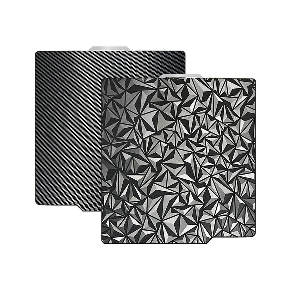 3D Printer Peo Pet Build Plate For Bambu-Lab X1/X1c/X1e/P1p/P1s/A1 3D Printer,Peo+Carbon Fiber Pet Surface257x257mm 4712521985969