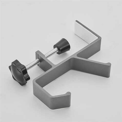 1 Piece Adjustable Table Side Hook, Gaming Headset Table Hanger Backpack Storage, Hook Stand Without Drilling,Gray 2