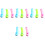 12Pcs Assorted Plastic Kids Wind Up Toys Clockwork Playthings 5