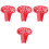 16Pcs Red Small Dry Erase Paddle Boards for Scoring and Voting Games 4