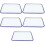 5Pcs Heat-Conductive White Enamel Oven Pans Easy-Clean Baking 9